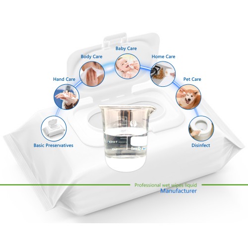 مناديل مبللة للتنظيف الصناعي شديد التحمل، مواد خام مناديل مبللة كيميائية سائلة